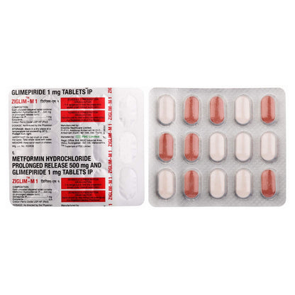 Ziglim M1 - Strip of 15 Tablets