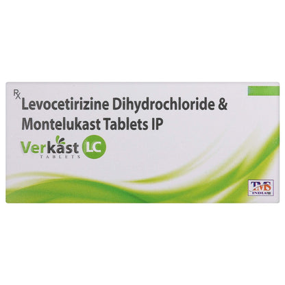 Verkast LC - Strip of 10 Tablets