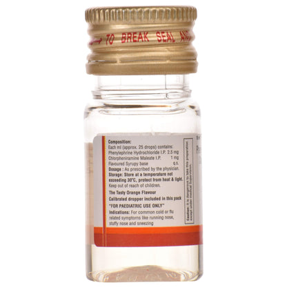 Ascoril Flu - Bottle of 15 ml Drops