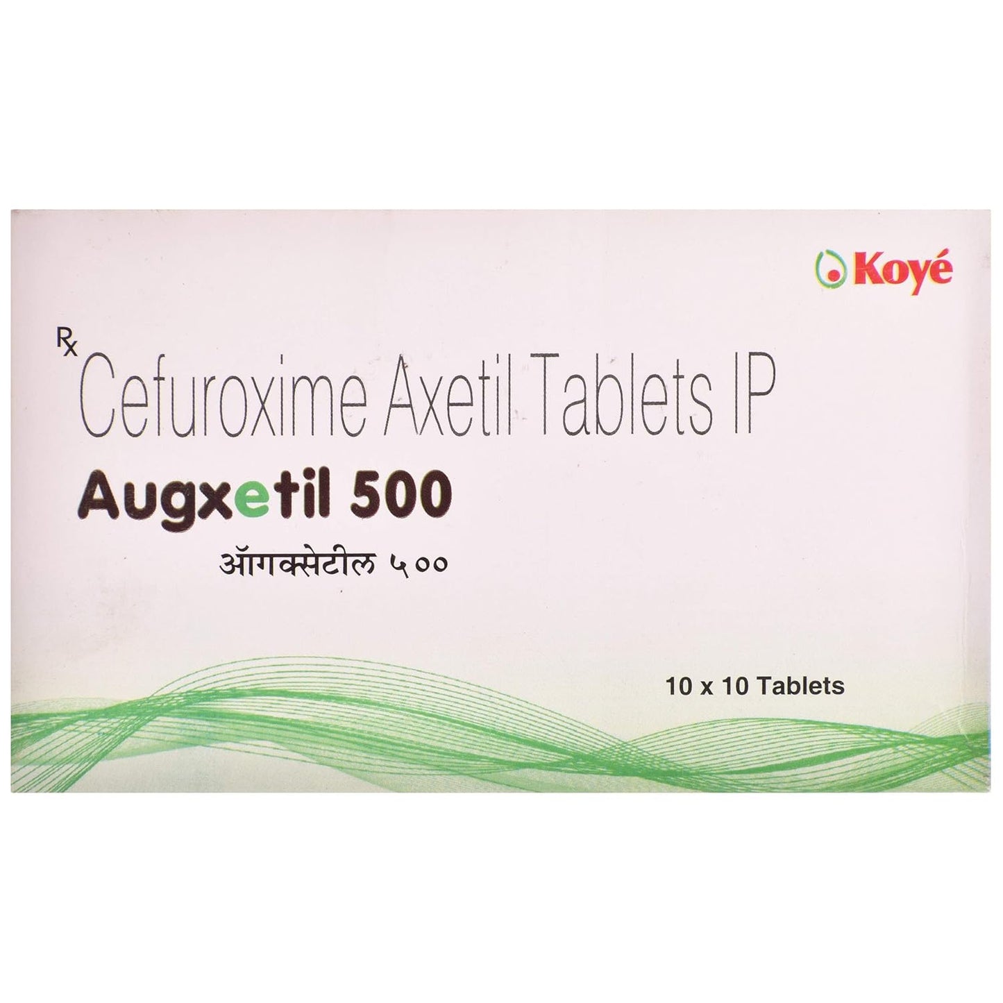 Augxetil 500 - Strip of 10 Tablets