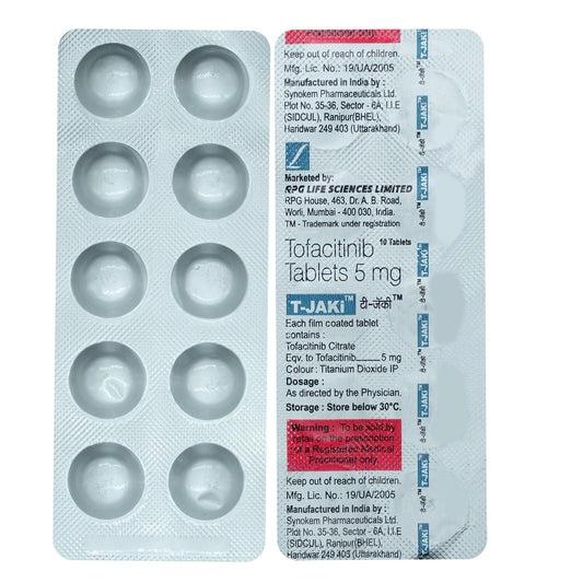 T - Jaki 5 - Strip of 10 Tablets