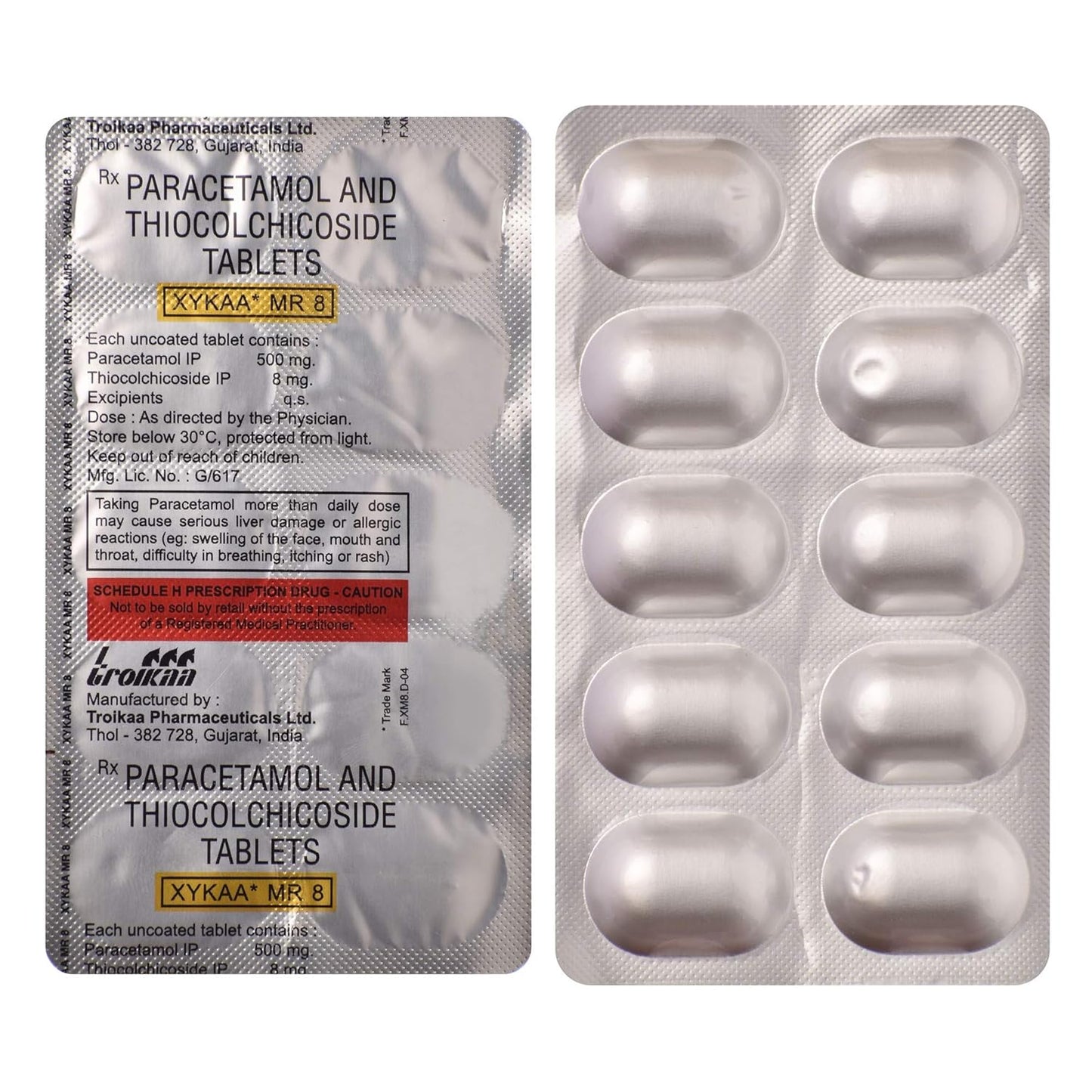 Xykaa MR8 - Strip of 10 Tablets