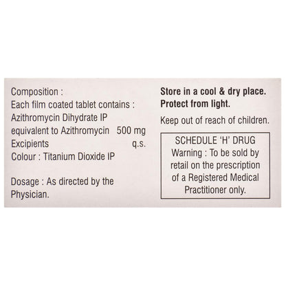 Azitus - 500 - Strip of 3 Tablets