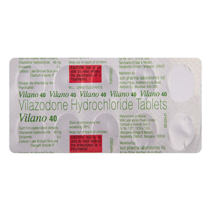 Vilano 40 - Strip of 10 Tablets