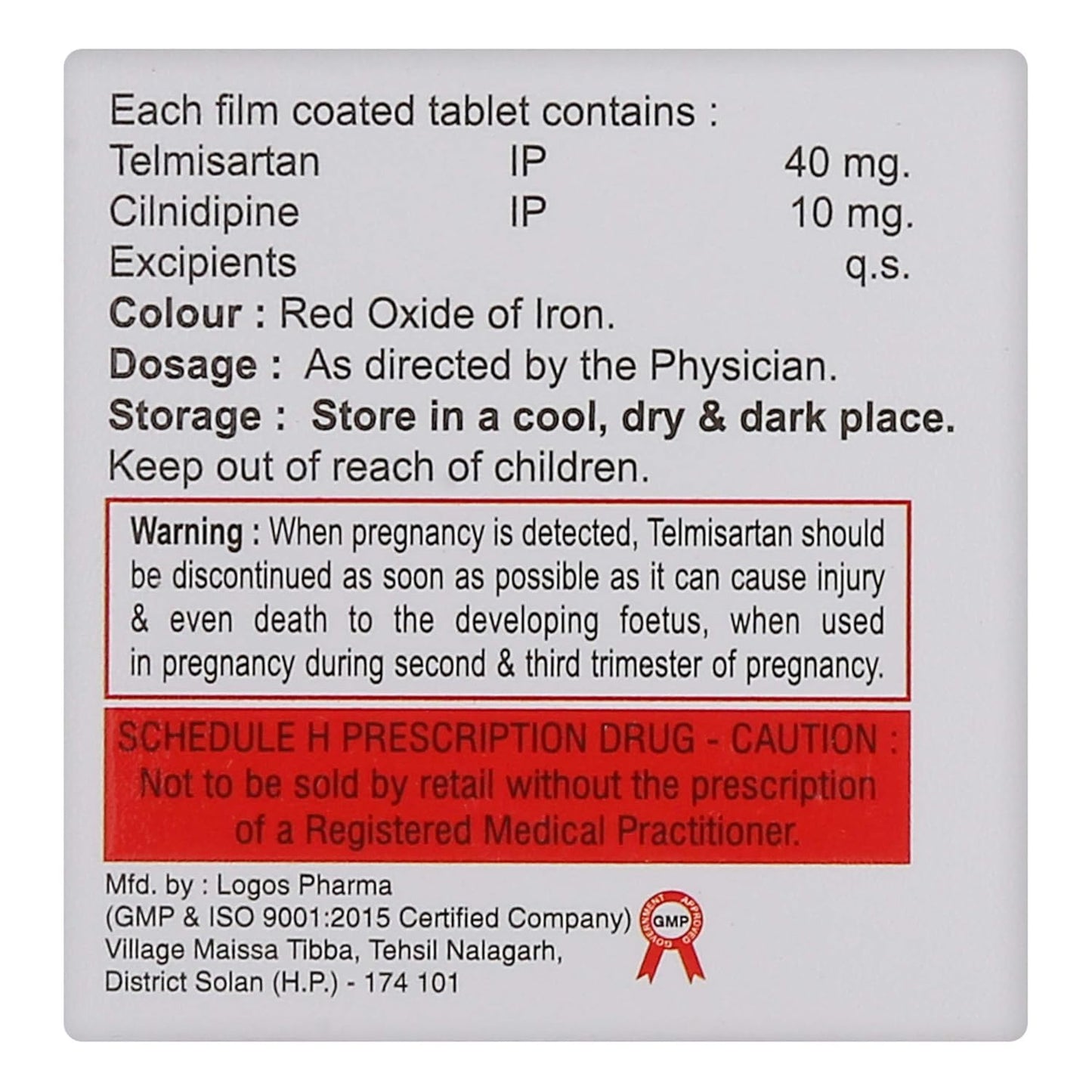 Telque-CL - Strip of 10 Tablets