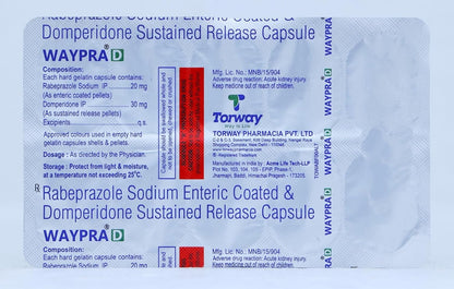 Waypra D - Strip of 10 Capsules