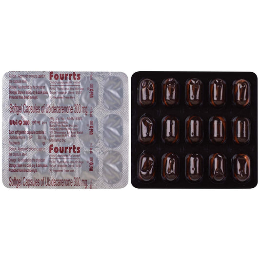 Ubi Q 300 - Strip of 15 Capsules