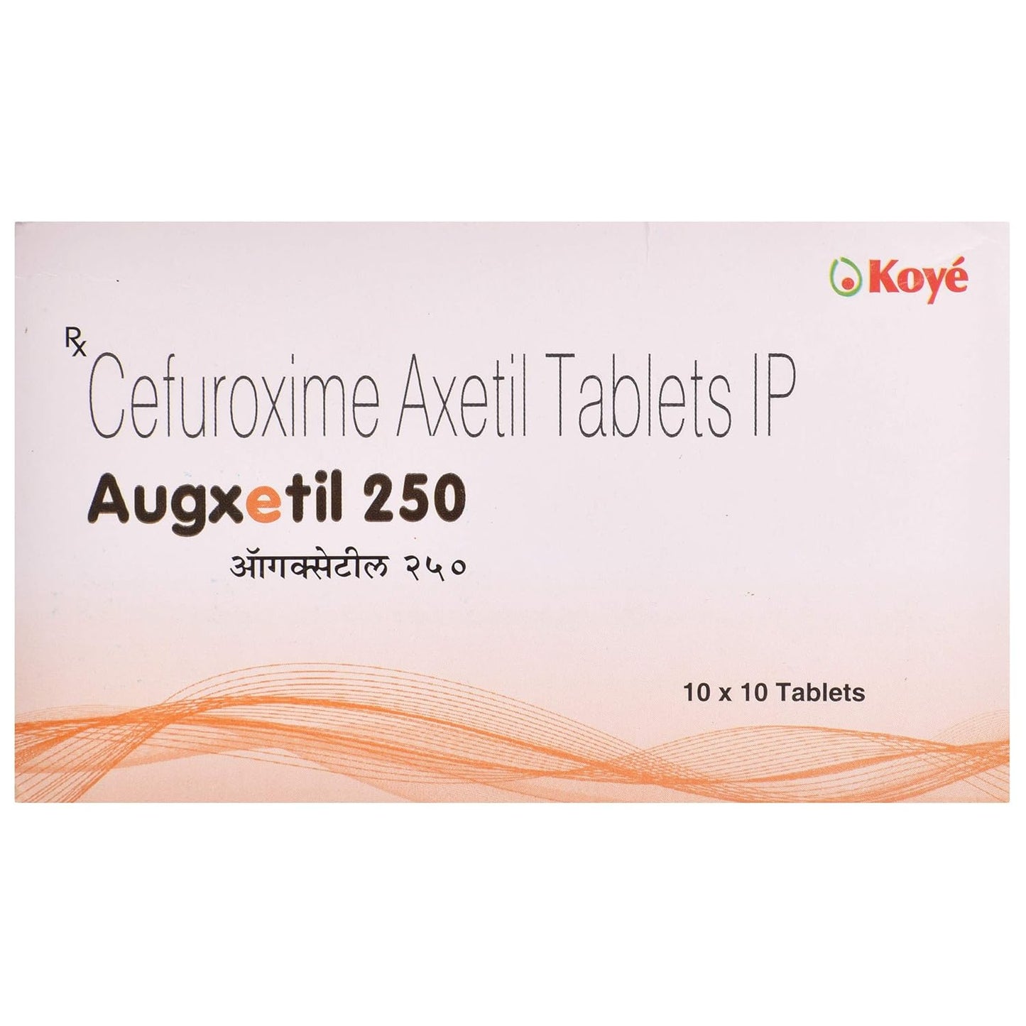 Augxetil 250 - Strip of 10 Tablets