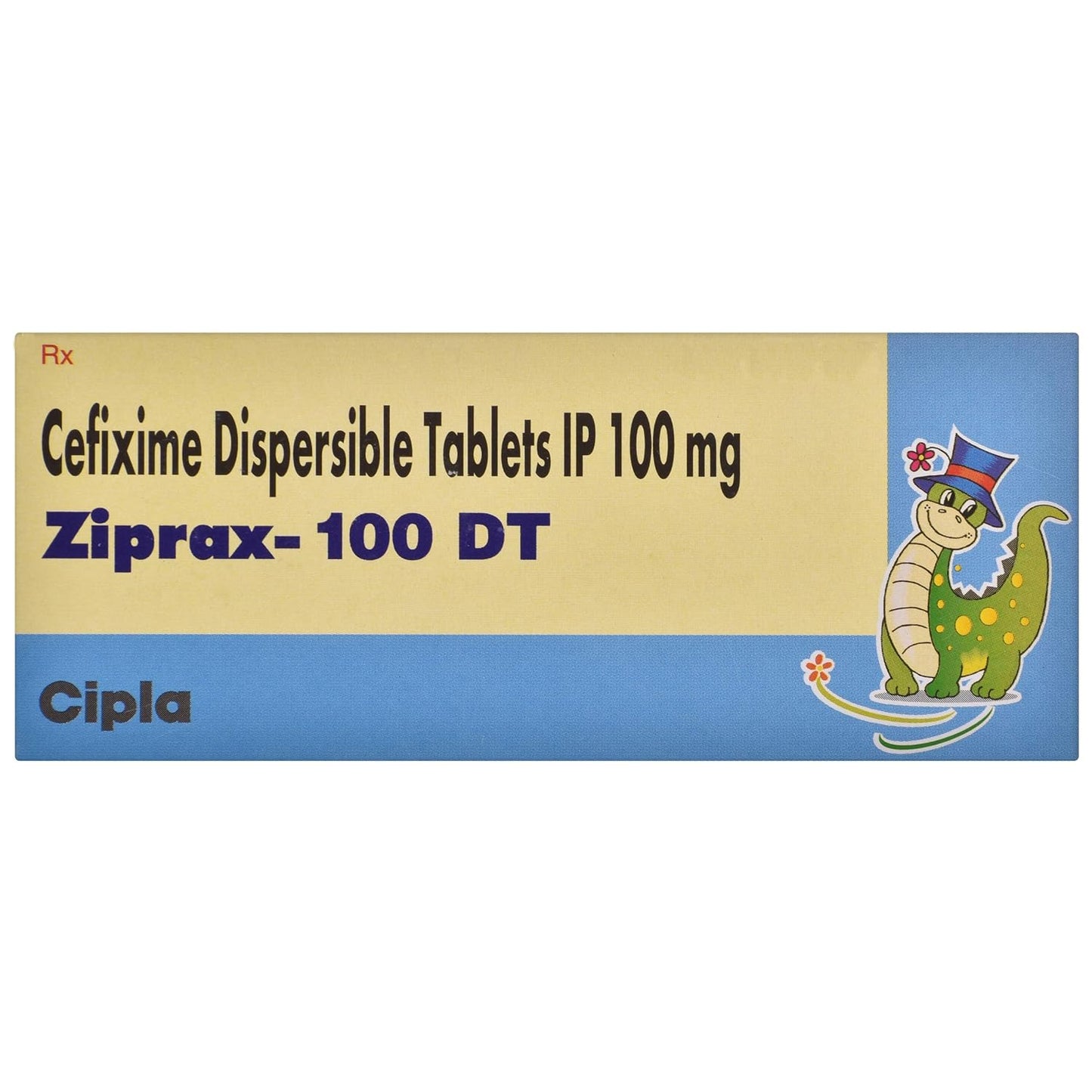 Ziprax-100 DT - Strip of 10 Tablets