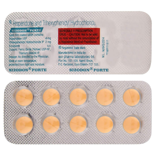 Sizodon Forte - Strip of 10 Tablets