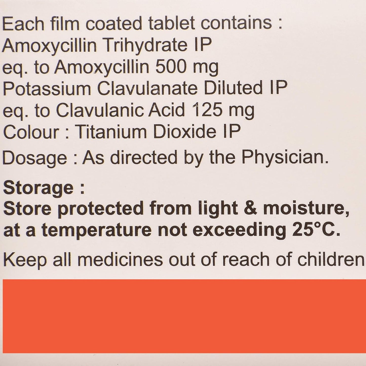 Apcil 625 - Strip of 6 Tablets