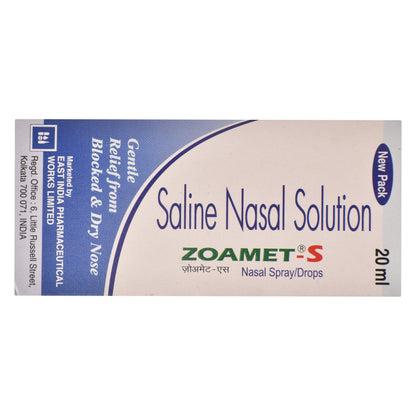 Zoamet S - Bottle of 20 ml Nasal Spray