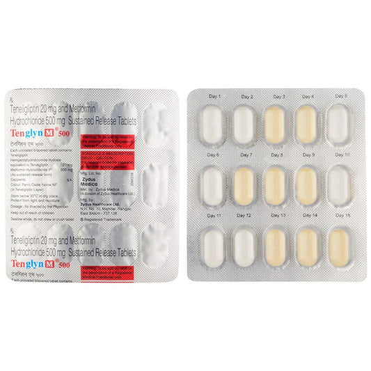 Tenglyn M 500 - Strip of 15 Tablets