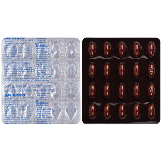 SM Fibro - Strip of 20 Capsules