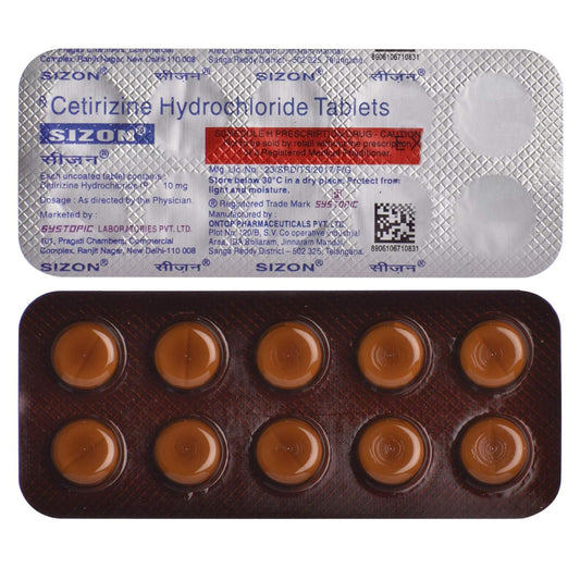 Sizon - Strip of 10 Tablets