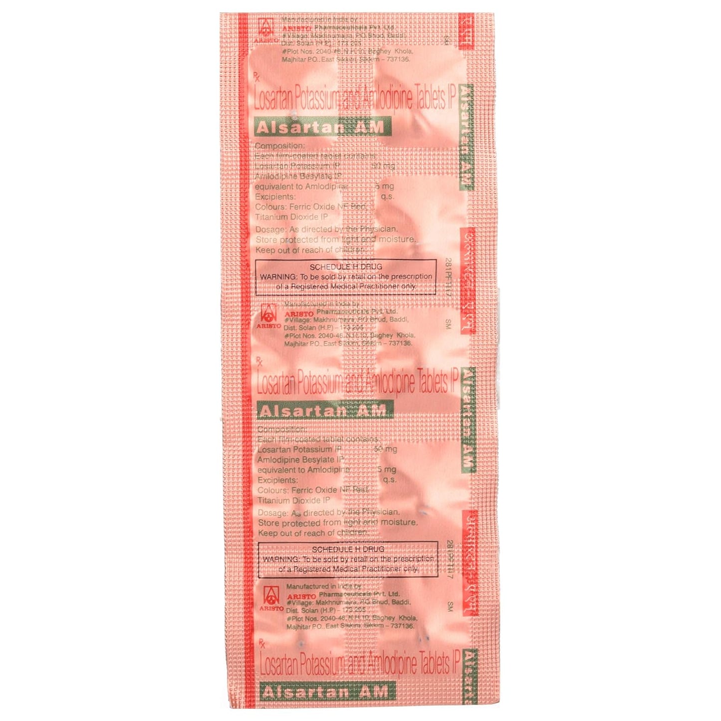 Alsartan AM - Strip of 10 Tablets