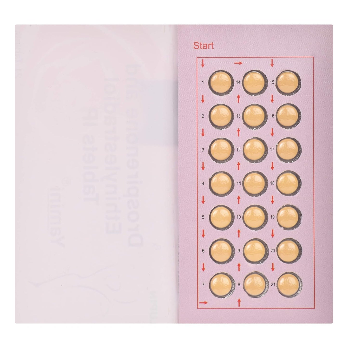 Yamini - Strip of 21 Tablets