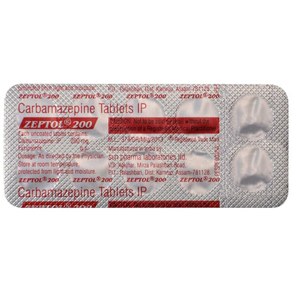 Zeptol 200 - Strip of 10 Tablets