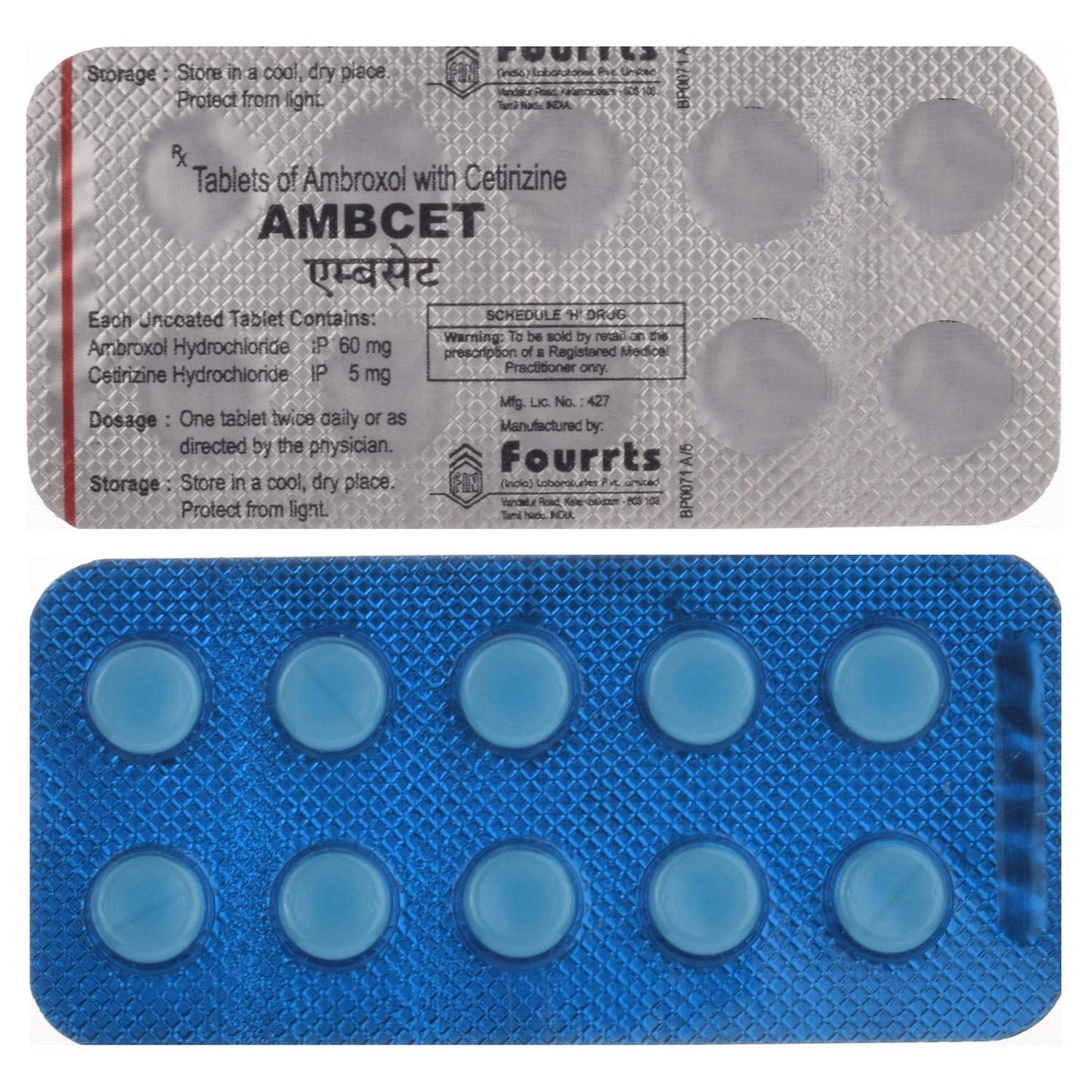 Ambcet - Strip of 10 Tablets