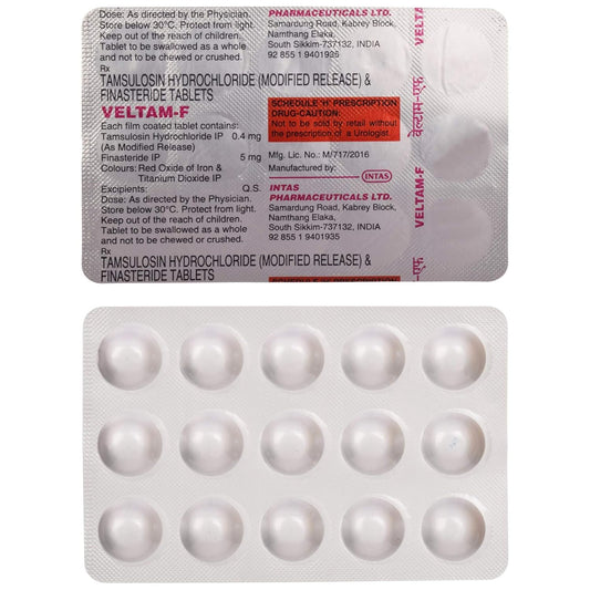 Veltam-F - Strip of 15 Tablets