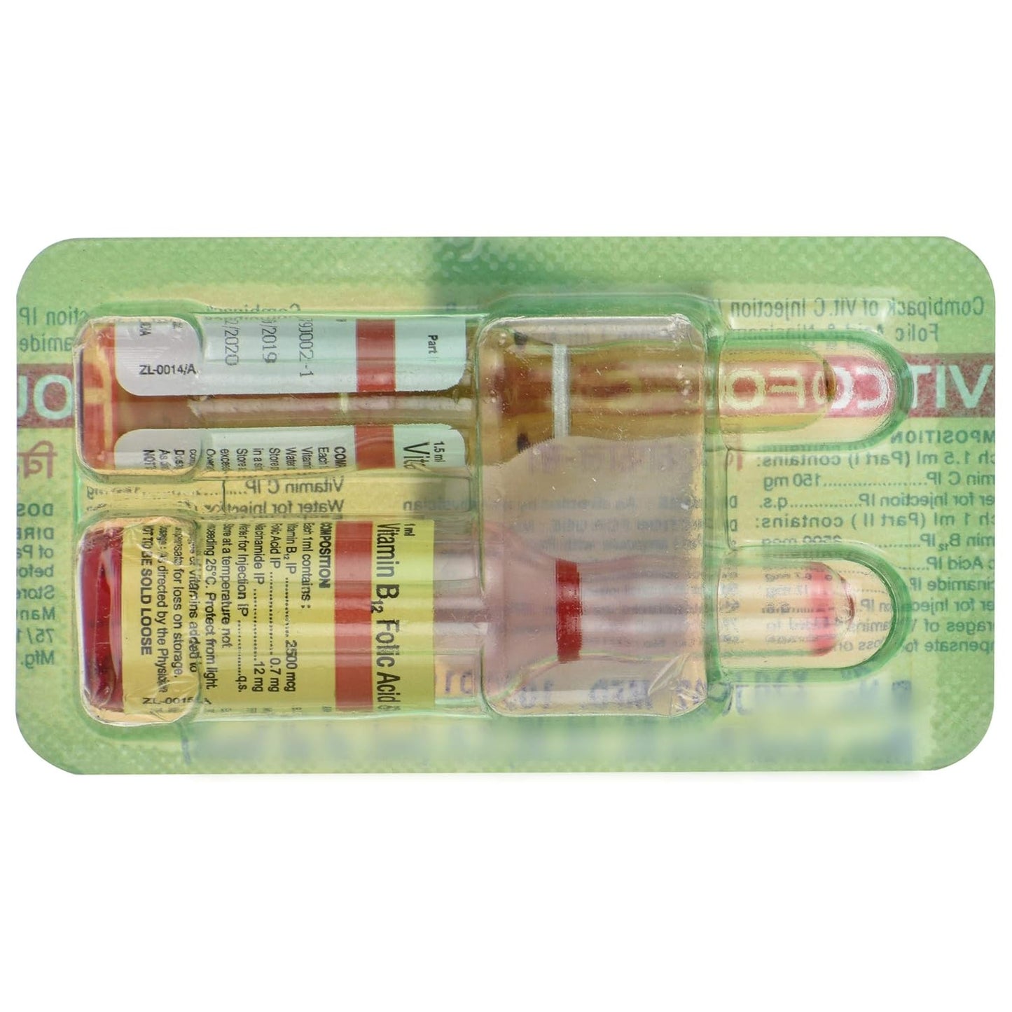 Vitcofol-C - Ampule of 1.5 ml Injection