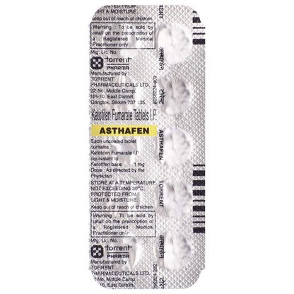 Asthafen - Strip of 10 Tablets