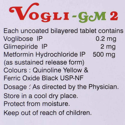 Vogli Gm - 2 - Strip of 10 Tablets