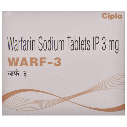 Warf-3 - Strip of 30 Tablets