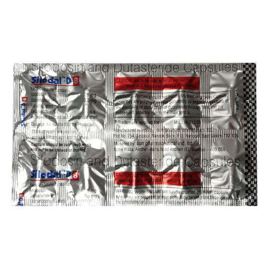 Silodal-D 8 - Strip of 10 Capsules