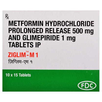 Ziglim M1 - Strip of 15 Tablets