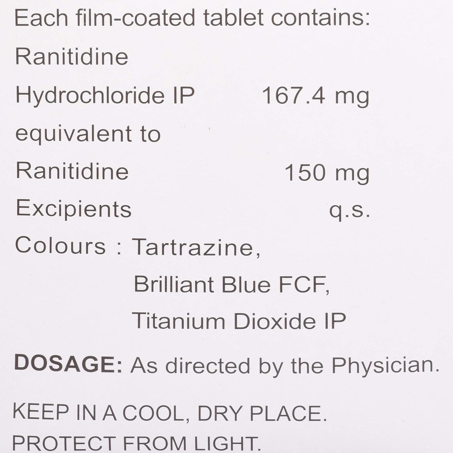 Aciloc 150 - Strip of 30 Tablets