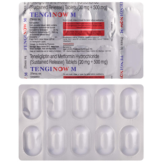 Tenginow M - Strip of 15 Tablets