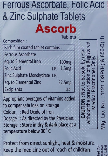 Ascorb - Strip of 10 Tablets