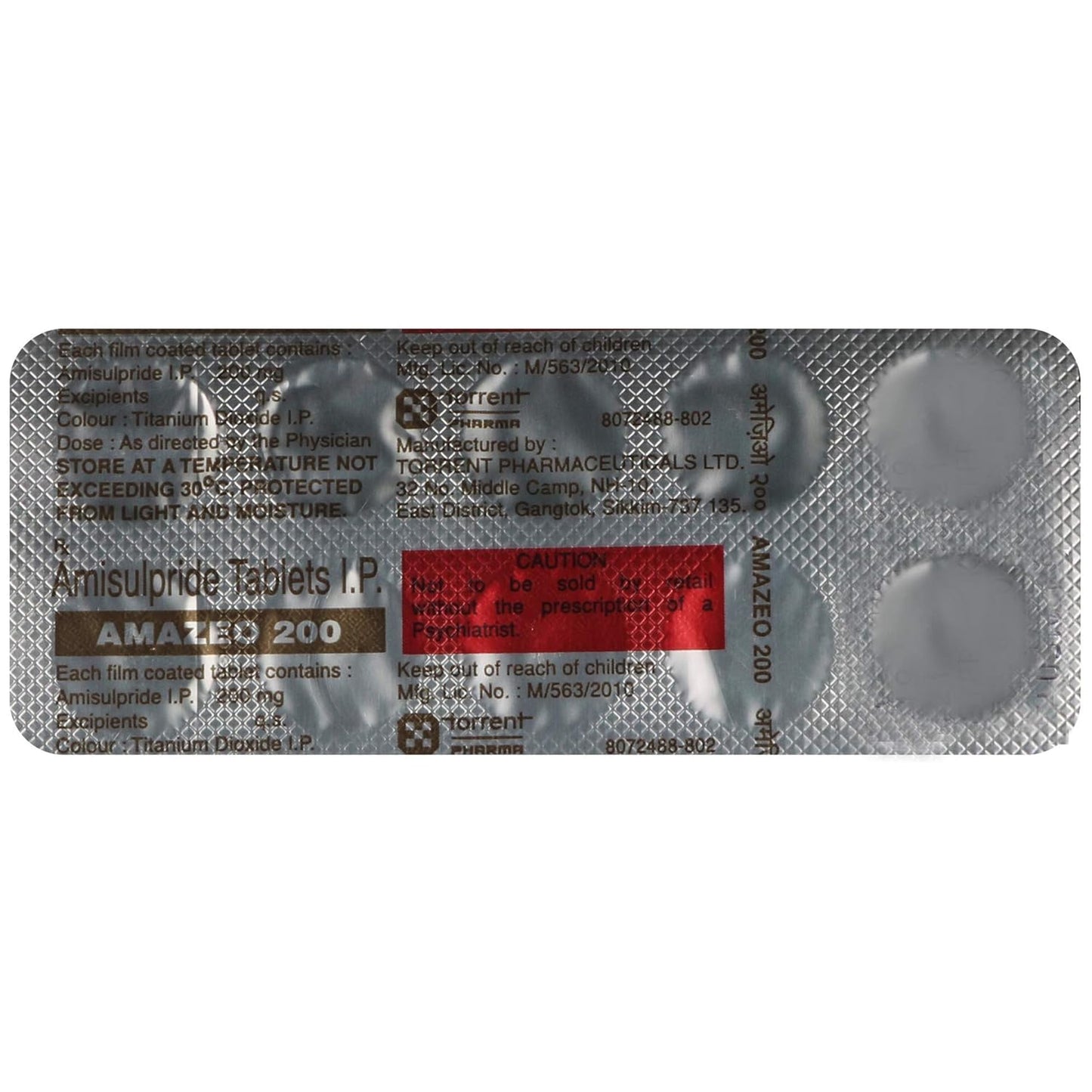 Amazeo 200- Strip of 10 Tablets