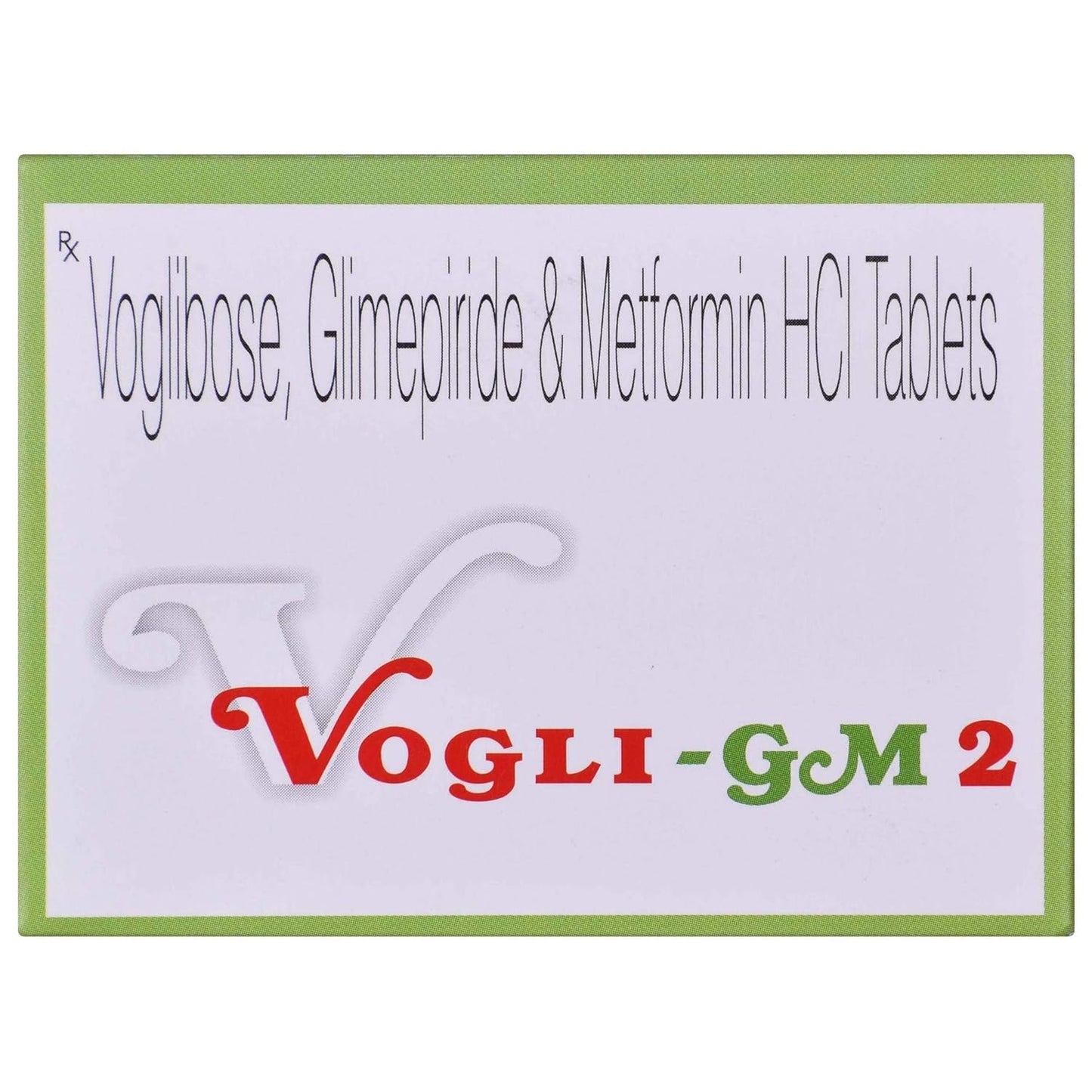 Vogli Gm - 2 - Strip of 10 Tablets