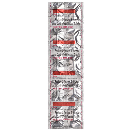 Valtec CR-500 - Strip of 10 Tablets