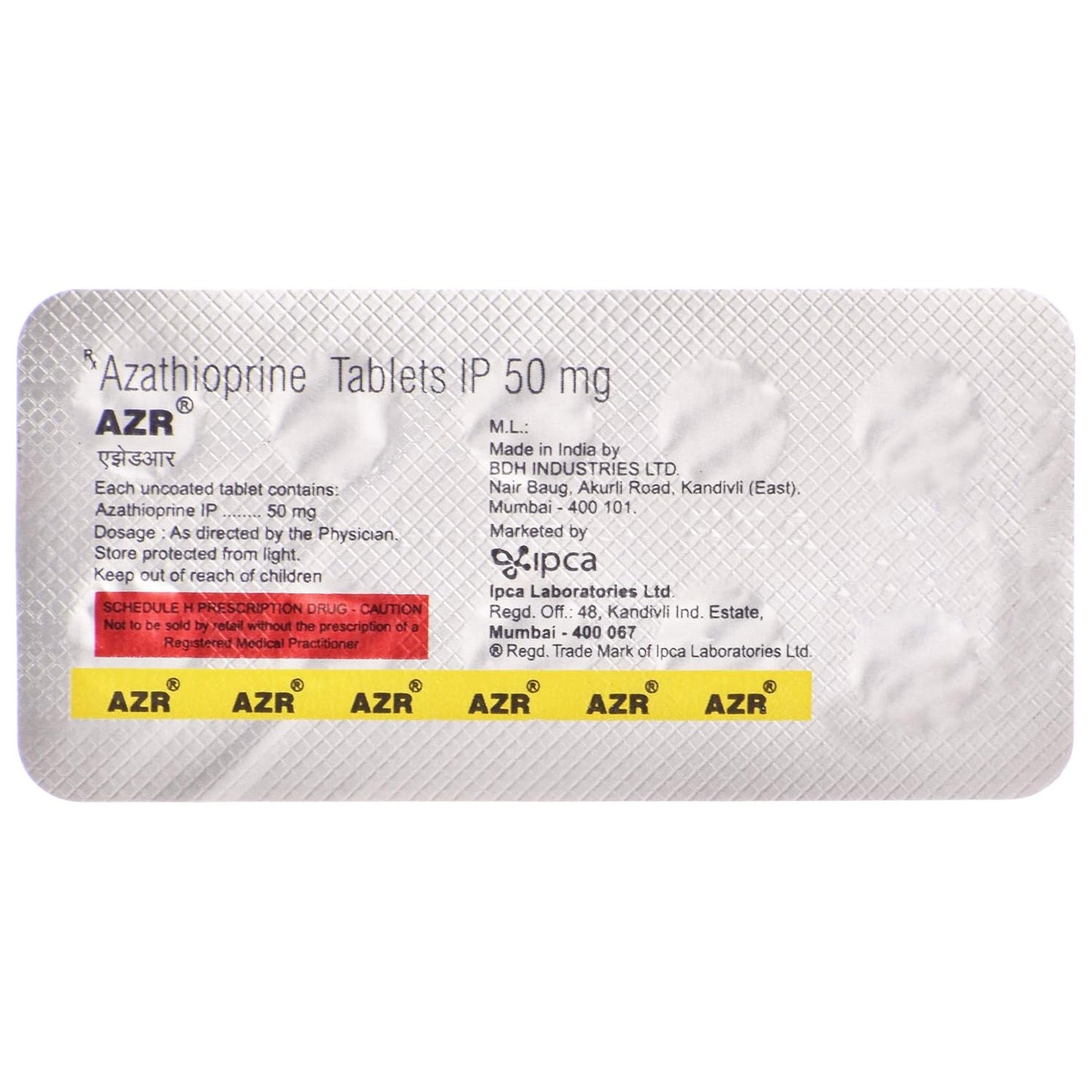 AZR - Strip of 10 Tablets