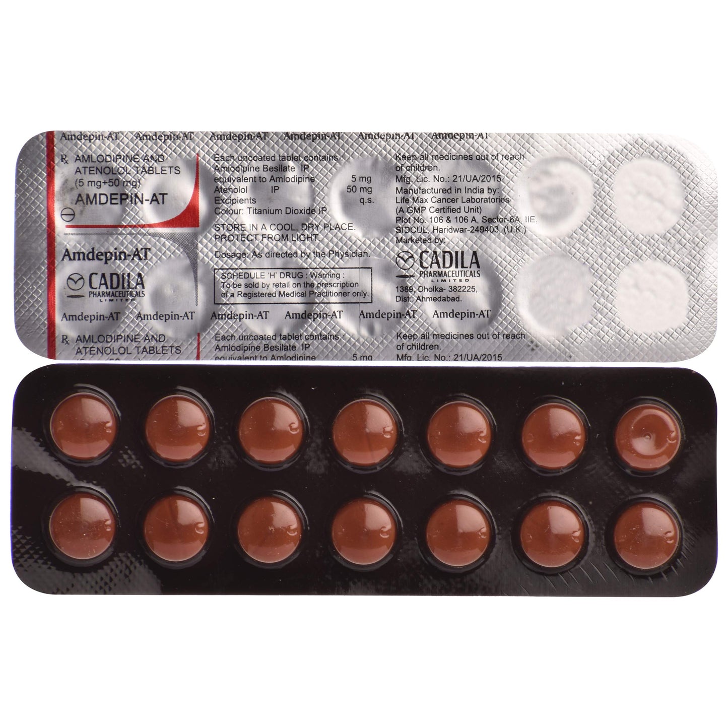 Amdepin-AT - Strip of 14 Tablets