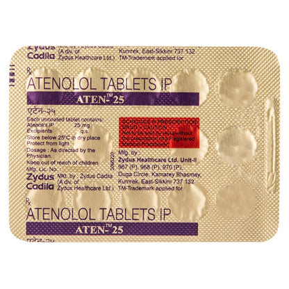 Aten 25 - Strip of 14 Tablets