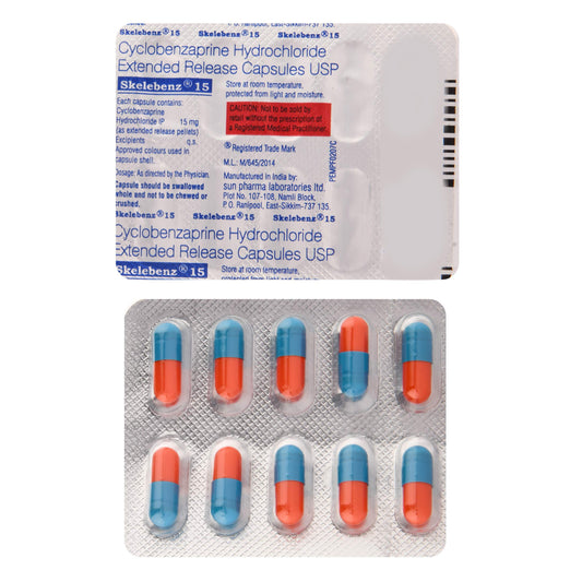 Skelebenz 15 - Strip of 10 Capsules