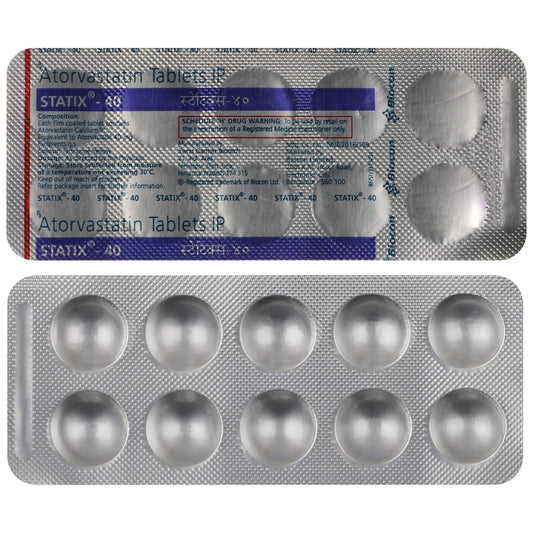 Statix 40 - Strip of 10 Tablets