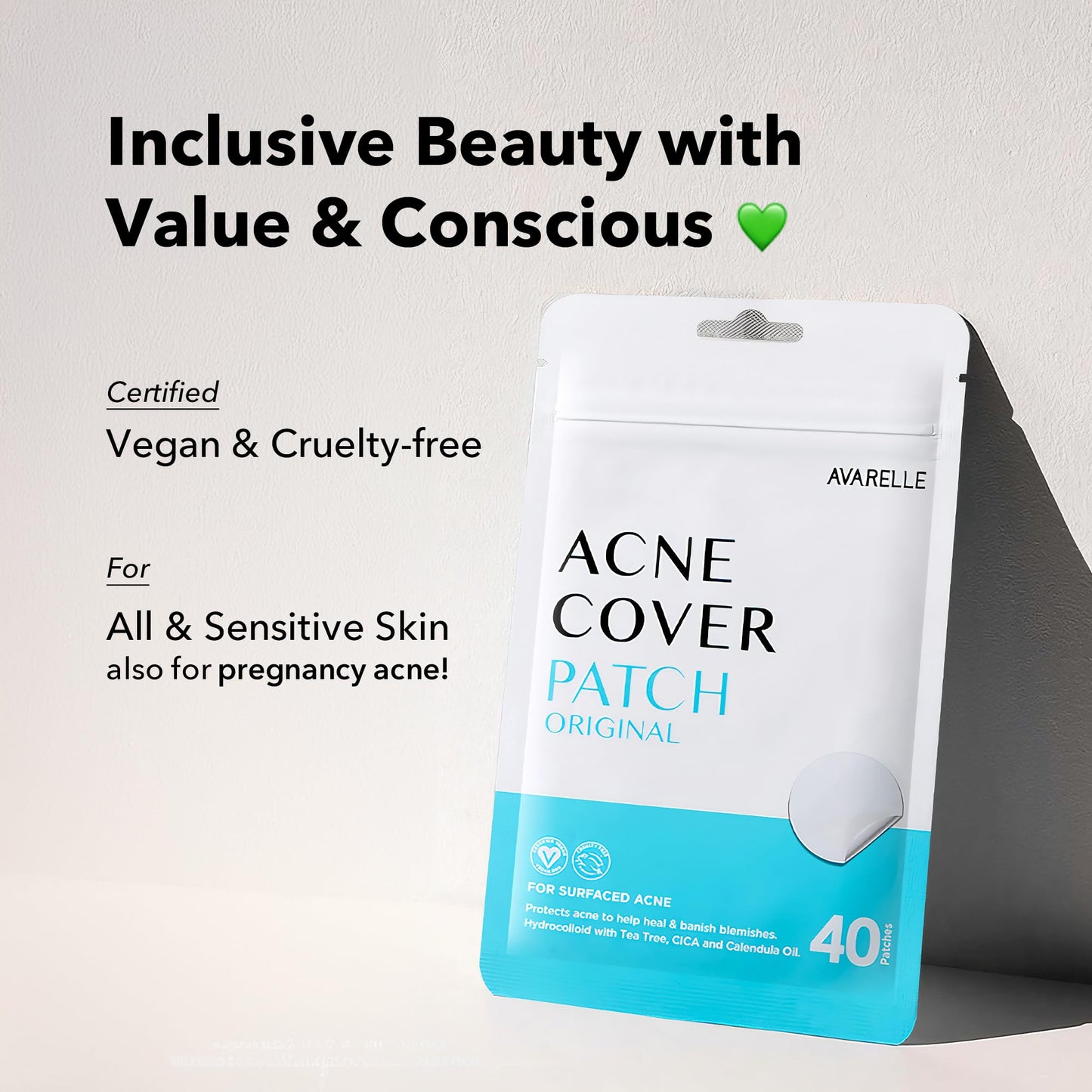 AVARELLE Cover Patch Absorbing Cover Blemish (PM Overnight / 24 PATCHES)