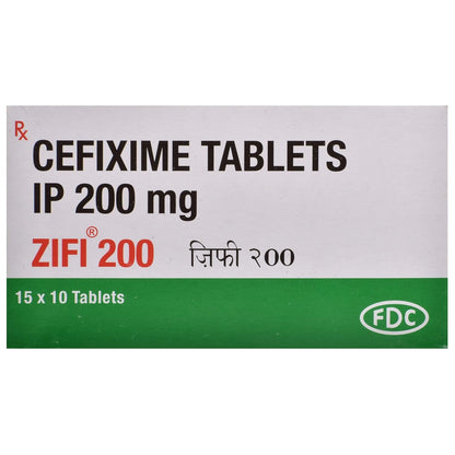 Zifi 200 - Strip of 10 Tablets