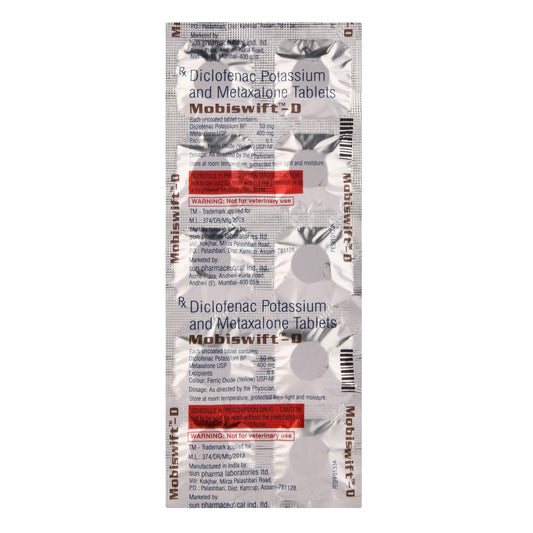 Mobiswift D - Strip of 10 Tablets