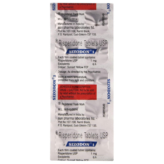 Sizodon 1 - Strip of 10 Tablets