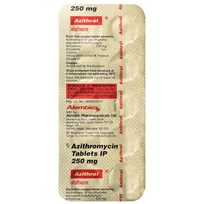 Azithral - Strip of 10 Tablets