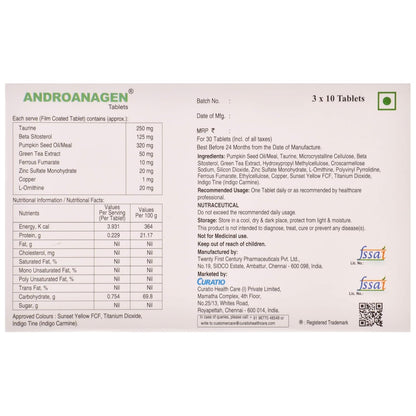 Androanagen - Strip of 10 Tablets