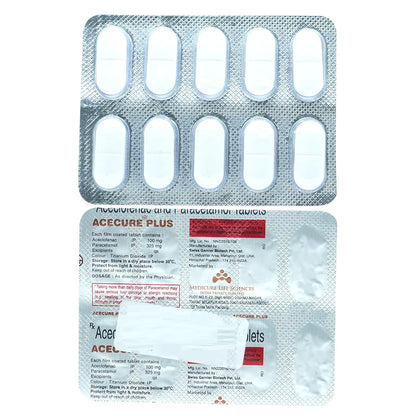 Acecure Plus - Strip of 10 Tablets