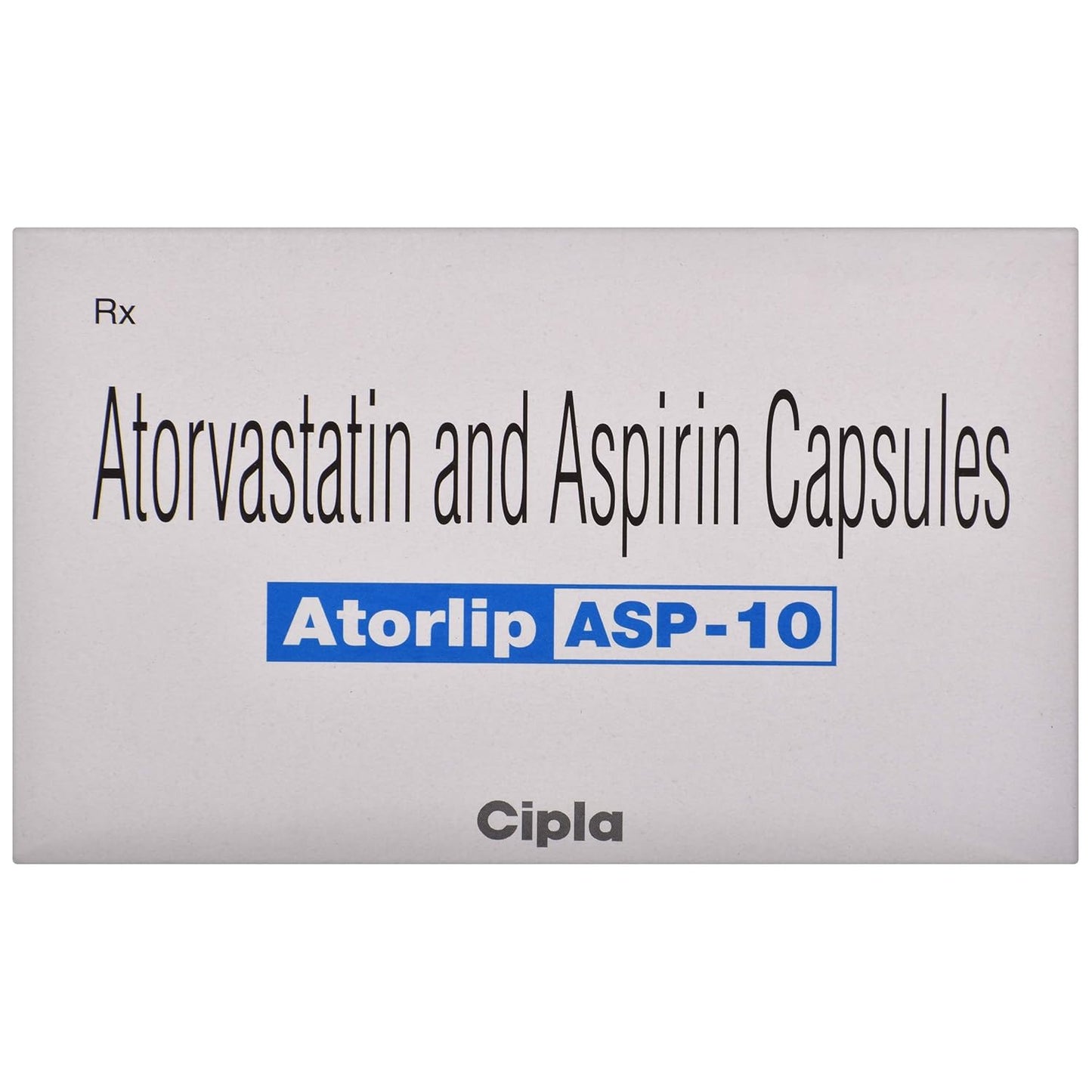 Atorlip ASP -10 - Strip of 10 Capsules