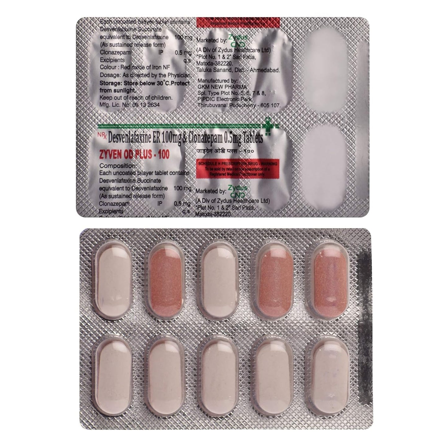 Zyven OD Plus-100 - Strip of 10 Tablets